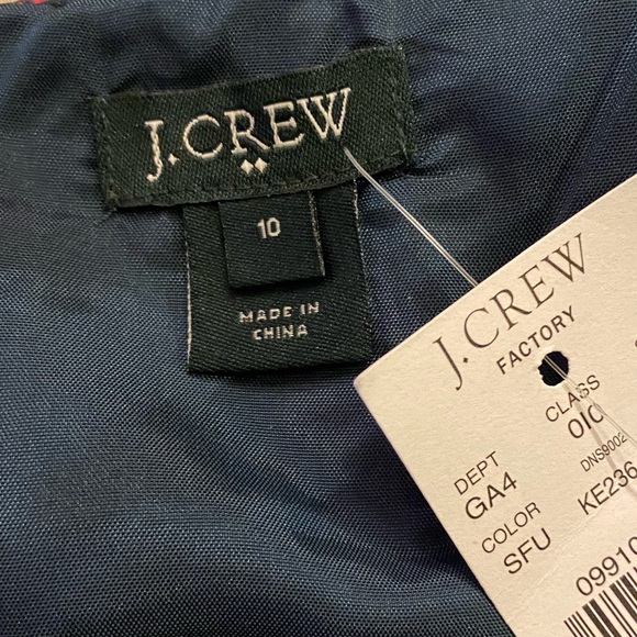 NWT J. Crew Medallion Paisley Dress - Picture 6 of 11